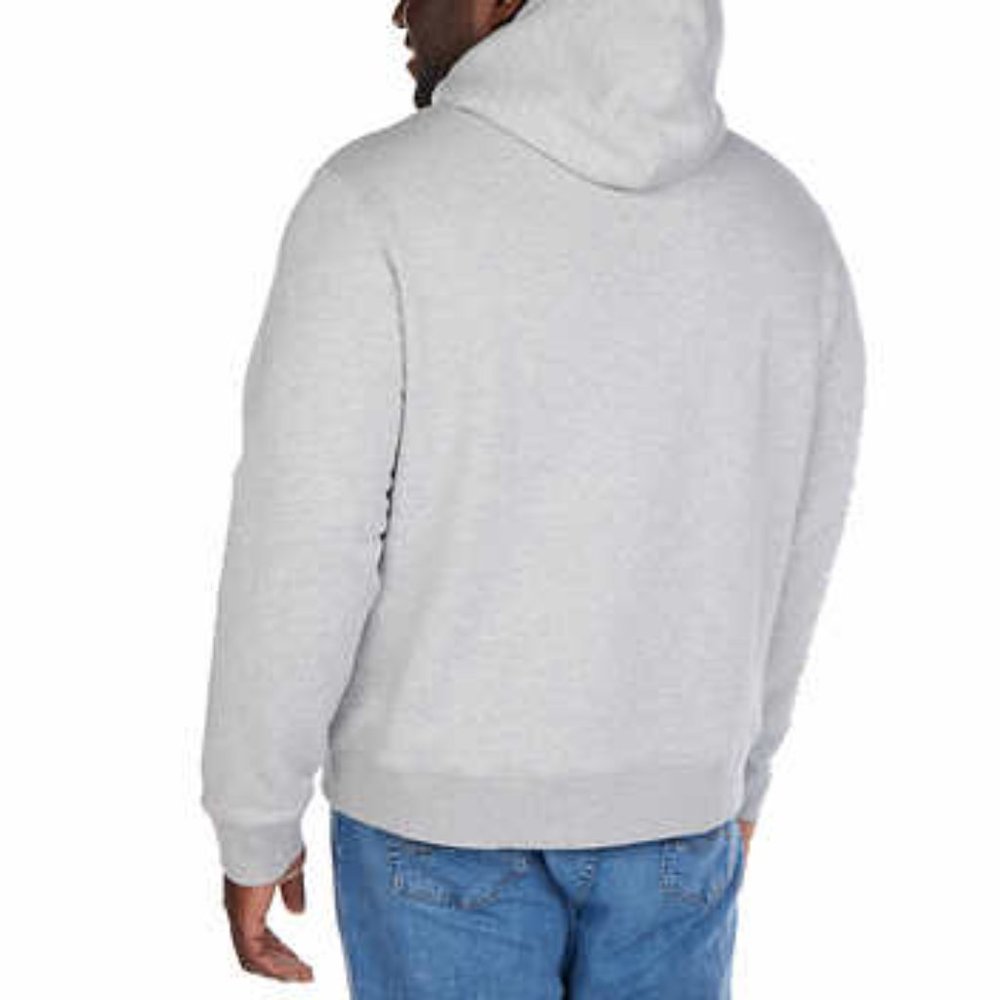 NWT Costco Wholesale Unisex Logo Hoodie, Gray, Men's Small/Women's Medium - Picture 2 of 6